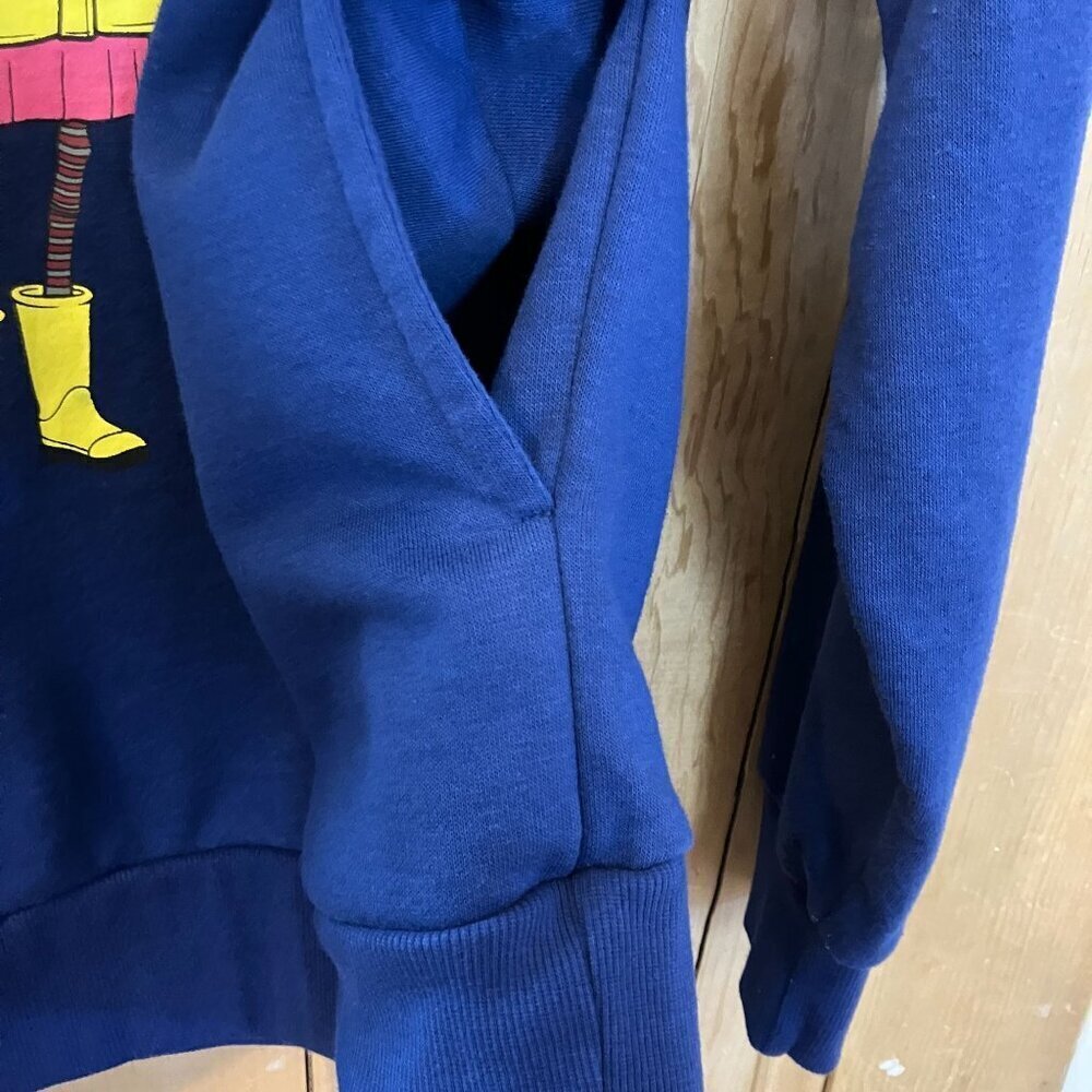 Coraline Jones Women SOLD OUT Box Lunch Letter Portrait Hoodie Small Blue AN EXC - Picture 9 of 12